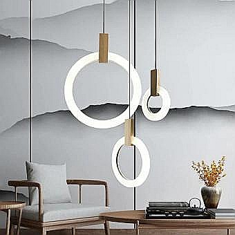 Lustre - LUSTRA LED DIMABILA CU TELECOMANDA 3 FUNCTII DEKO3 80W