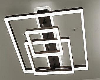 Lustre - LUSTRA LED DIMABILA CU TELECOMANDA 3 FUNCTII MARO 150W