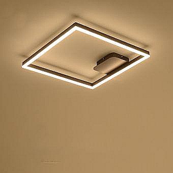 Lustre - Lustra LED dimabila cu telecomanda 3 functii wenge