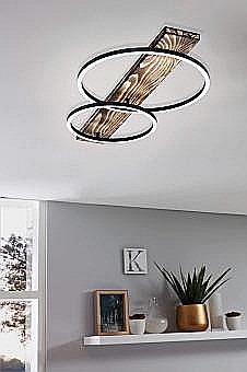 Lustre - LUSTRA LED VINTAGE LEMN