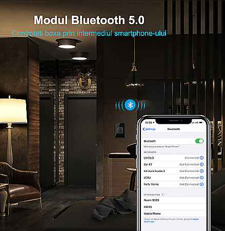 Modul difuzor Bluetooth, 2M alb [7]