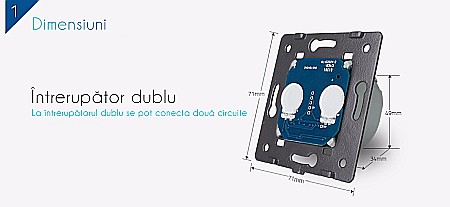 Modul Întrerupător dublu [2]
