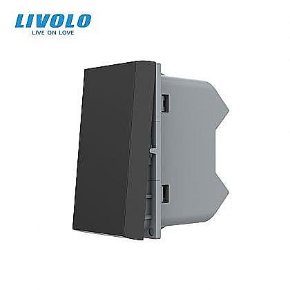 Module - Modul Întrerupător mecanic simplu, cu revenire, 1M negru