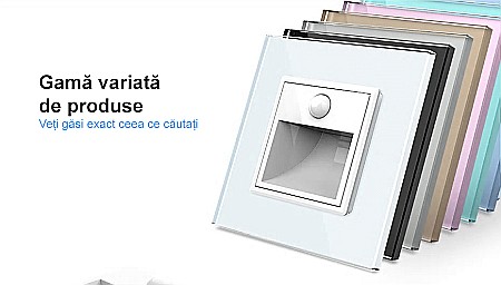 Modul lampa de orientare scara, cu senzor miscare alb [3]