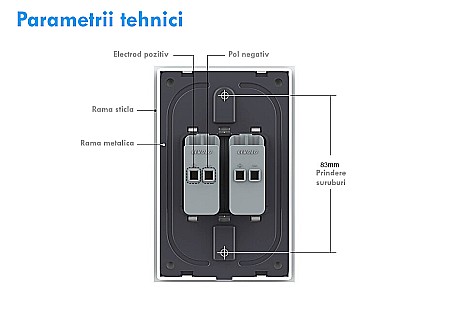 Modul priza cabluri audio, 1M gri [10]