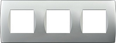 TEM - GAMA MODUL - Modul Soft Rama 3x2M IP20 Argintiu