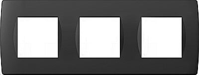 TEM - GAMA MODUL - Modul Soft Rama 3x2M IP20 Negru