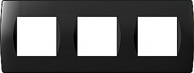 TEM - GAMA MODUL - Modul Soft Rama 3x2M IP20 Negru