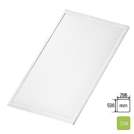 Uncategorized - Panou slim LED 25W, 2730lm - 50 000 ore, incastrat in tavan casetat 595x295mm, LED Market