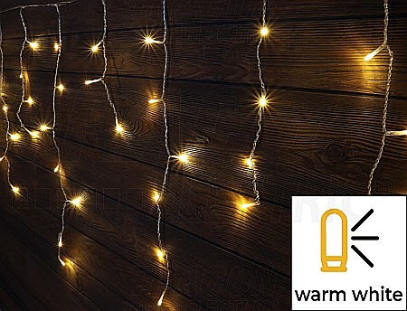 Iluminat festiv - Perdea de Craciun 3.6W 125LED 2700K 5m turturi