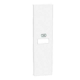 Btcino Living Now - Placa incarcator simplu USB, 1M, alb Living Now