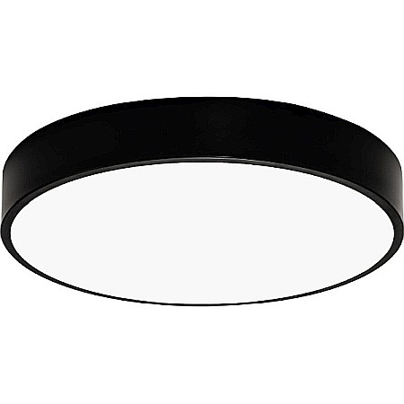 Plafoniere - PLAFONIERA LED 45W 3000/4000/6500K NEGR BLADE RND