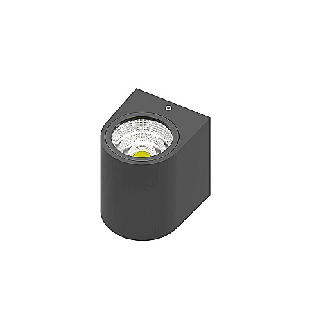 Iluminat exterior - Plafoniera LED 5W 3000K gri