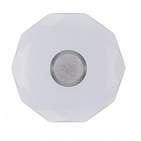 Plafoniere - Plafoniera LED diamant cu inel decorativ, Ø400, 24W, 1680Lm, 6500k