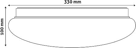 Plafoniera LED Oyster Shelly (Shell) 18W 4000K [2]