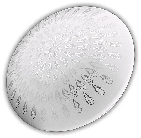 Plafoniere - Plafoniera LED Oyster Umbriel (Raindrop) 18W 4000K