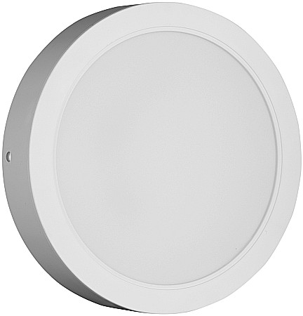 Corpuri de iluminat - Plafoniera LED Rotund Plastic Ø220 24W 3000K