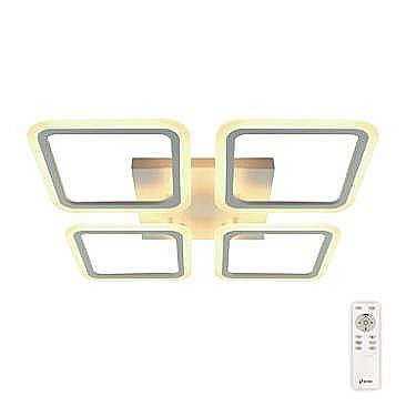 Plafoniere - Plafoniera LED Sonne cu telecomanda in stil modern 110W 3CCT