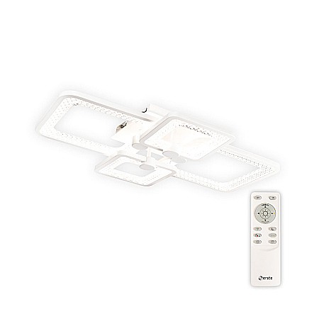 Plafoniera LED Tire cu cristale si telecomanda in stil modern 55W 3CCT [3]