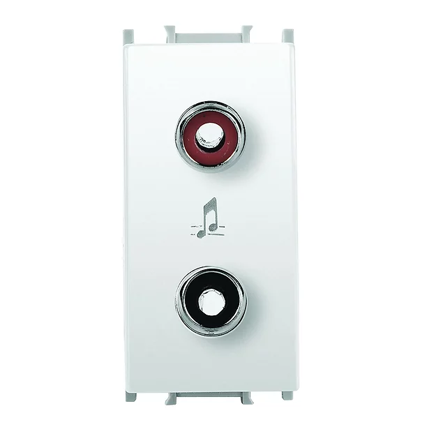 Panasonic Thea Modular - Priza audio 1M alb