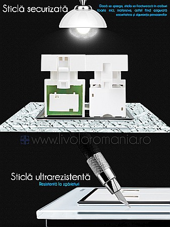 Priză dublă telefon + rețea calculator, RJ11+RJ45 negru [3]