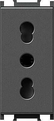 TEM - GAMA MODUL - Priza Euro P17/11+KS2P+E 1TEM, Set 10 buc