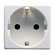 Prize si intrerupatoare - Priza Gewiss System 16A modulara 2M, GW20265