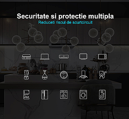 Priza inteligenta plug-in WiFi, control aplicatie, Livolo [7]
