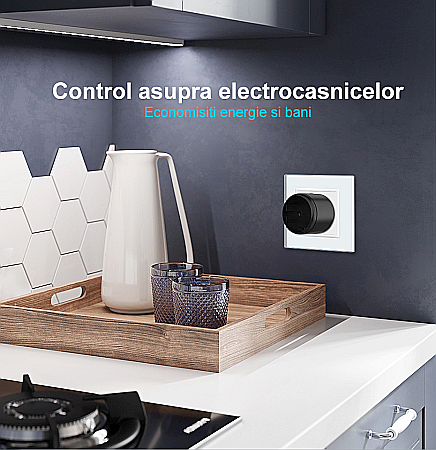 Priza inteligenta plug-in WiFi, control aplicatie, Livolo [6]