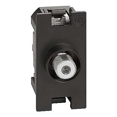 Aparataj modular - Priza SAT coax. tip -F 1M Living Now