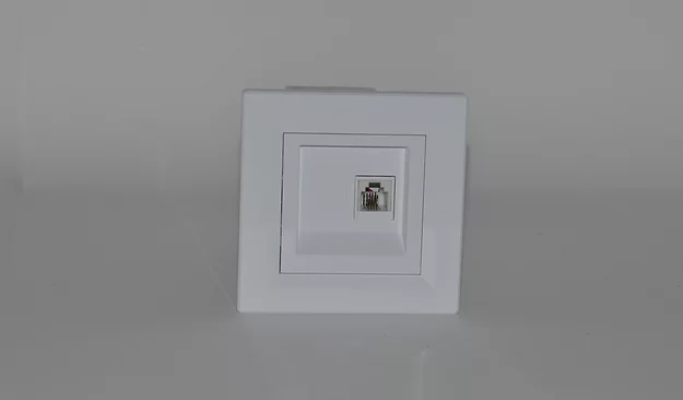Schneider Asfora - Priza SCHNEIDER Asfora de telefon RJ11