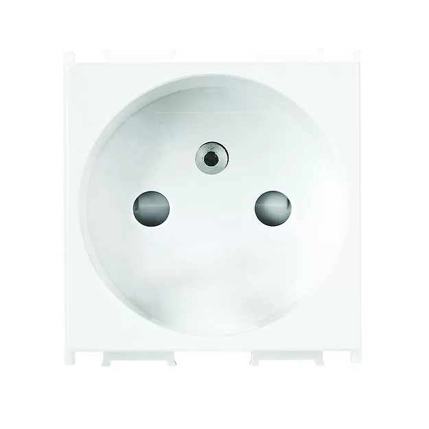 Aparataj modular - PRIZA SCHUKO PROTECTIE COPIL MODULAR ALB 2M