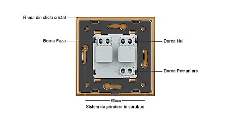 Priza Schuko Simpla cu protectie impotriva apei alb [8]