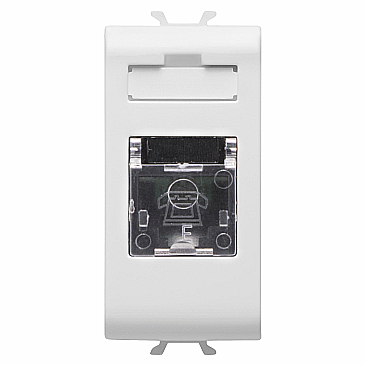 Aparataj modular - Priza Telefon 1M Alb, CHORUS