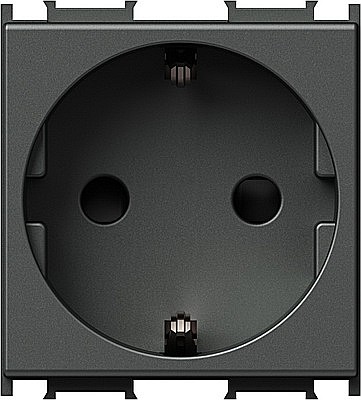 TEM - GAMA MODUL - Priza TEM Antracit SCHUKO 16A