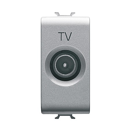 Gewiss Chorus - Priza TV Direct Tata 1 modul CH/Gri Titan
