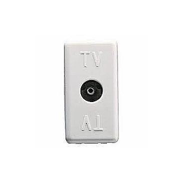Gewiss - Priza TV Directa 1M Alb, System
