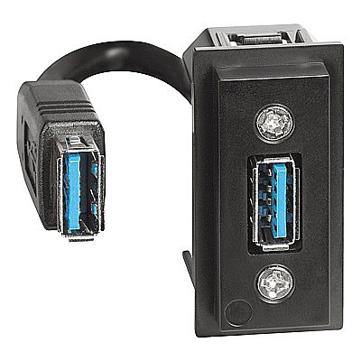 Aparataj modular - Priza USB tip A preconectata Living Now