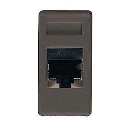 Gewiss System - Priza UTP RJ45 cat 6 1 modul SY/BK