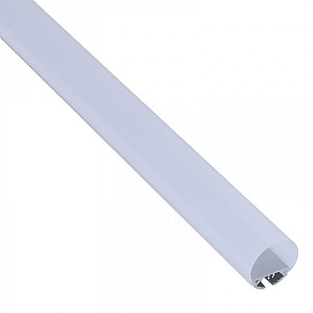 Profil banda LED - Profil aplicat din aluminiu anodizat pentru benzi LED, LMX-30, LED Market, Culoare gri, Lungime 3m