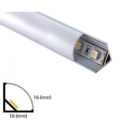 Profil de aluminiu pentru banda LED MC-A53-1 2m [1]