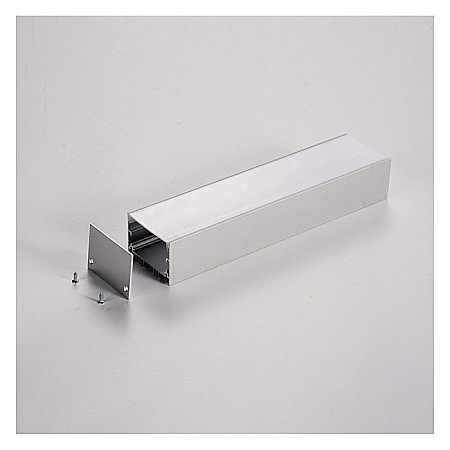 Profil suspendat din aluminiu anodizat LED, LMX-5035-M, LED Market, Culoare gri, Lungime 1.8m [1]