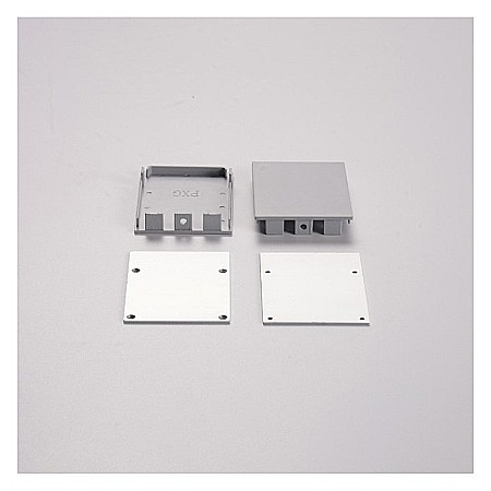 Profil suspendat din aluminiu anodizat LED, LMX-5575-M, 65W, LED Market, Culoare gri, Lungime 1500m [1]