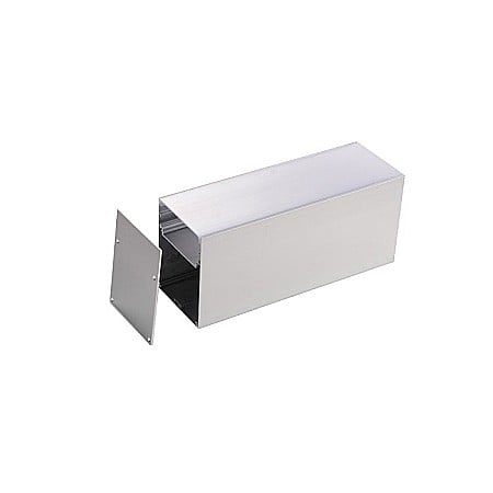 Profil banda LED - Profil suspendat din aluminiu anodizat LED, LMX-7090, 55W, LED Market, Culoare gri, Lungime 880m