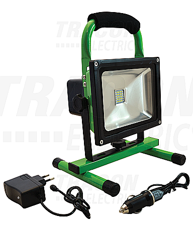Black Friday - Proiector 20W LED, portabil, cu acumulator şi funcţie de urgenţă