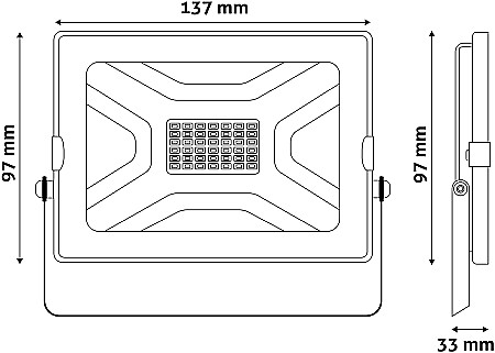Proiector LED Slim SMD [1]