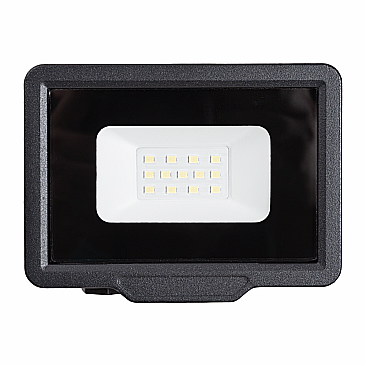 Corpuri de iluminat - Proiector LED SMD Slim 10W CW Negru Novelite