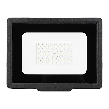 Corpuri de iluminat - Proiector LED SMD Slim 70W CW Negru Novelite