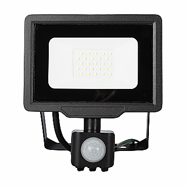 Proiector LED SMD Slim Senzor 20W Negru Novelite [1]