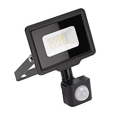 Corpuri de iluminat - Proiector Senzor SMD Slim LED 10W Negru Novelite